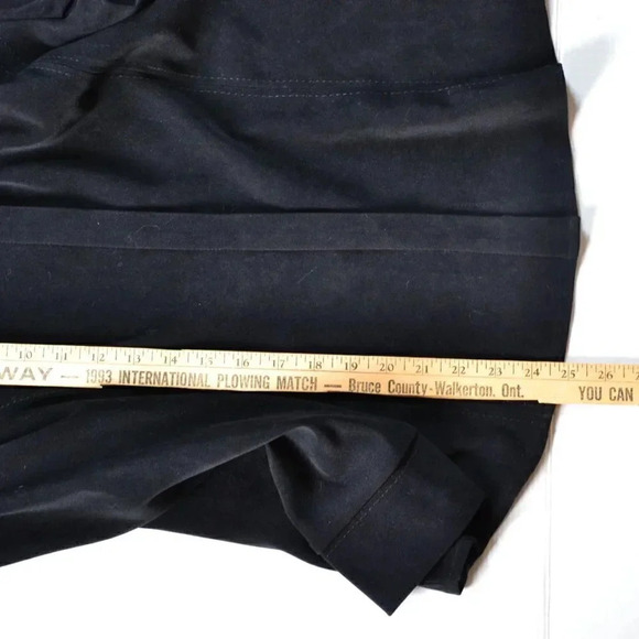 Vtg Faux Suede  Button Up - Picture 8 of 9